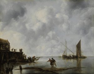Fishing Boats in a Calm