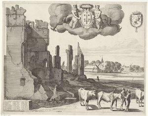 View of Haarlem (left panel)