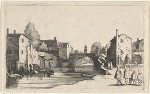 View of a Canal in a City (series title: Seascapes)
