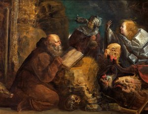 The Temptation of St. Anthony by Jan van de Venne