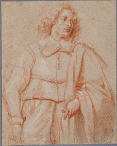 A Three-Quarter Length Study of a Young Man by Jan van den Bergh
