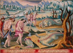 Decapitating Crocodiles, Plate 46 from 