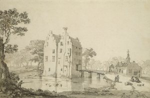 Zuylenburgh Castle (Slot Zuylen) by Jan van der Heyden
