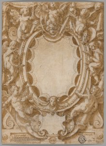 Design for Frontispiece to the Seven Virtues