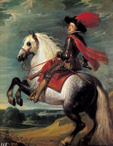 Equestrian portrait of Philip IV