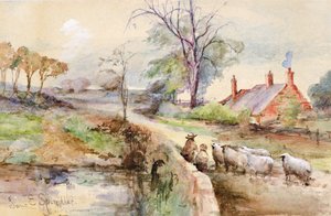 A Country Road by Jane Elizabeth Spindler