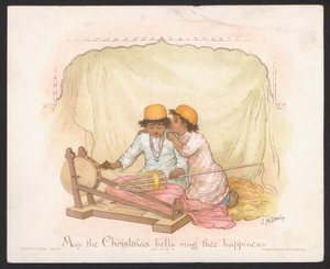 Christmas card by Jane M. Dealy