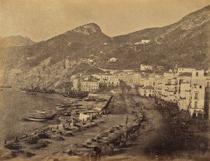 Salerno from Hotel Window by Jane Martha St. John