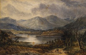 Loch Scene by Jane Paxton Smieton