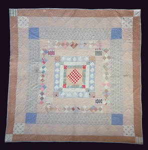 Patchwork Quilt, c.1860 by Jane Pizar