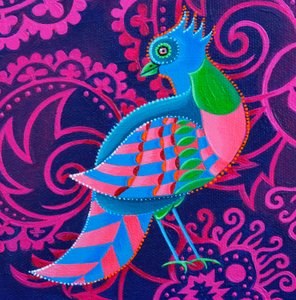 Chequered Bird