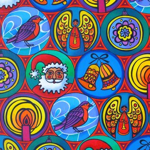 Christmas in Circles, 2015 by Jane Tattersfield