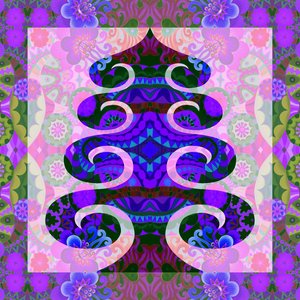 Tree in Purple by Jane Tattersfield