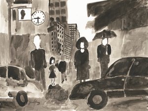 Manhattan Abstract I, c.2014