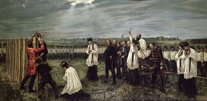 Execution of Hungarian Officers by the Austrians at Arad, Hungary on 6th October 1849