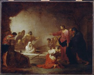 The Resurrection of Lazarus by Januarius Zick