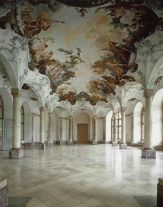 Wuerzburg Residence, Sala Terrena, Wuerzburg, Germany by Januarius Zick