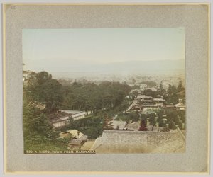A Kyoto Town from Maruyama, Japan
