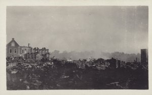 Aftermath of the Great Kanto Earthquake, Japan, 1923