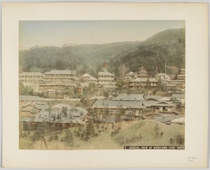 General View of Maruyama Park, Kyoto, Japan