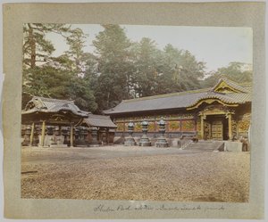 Inside the Temple Grounds, Shiba Park, Tokyo, Japan by Japanese Photographer