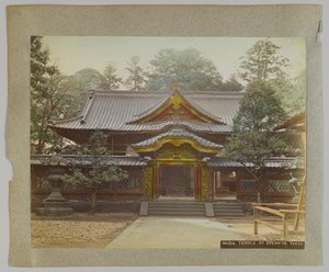 Temple at Uyeno, Tokyo, Japan