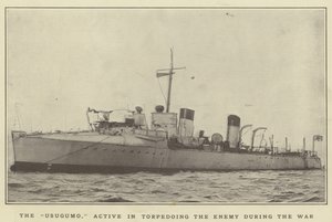 The Usugumo, Active in Torpedoing the Enemy During the War