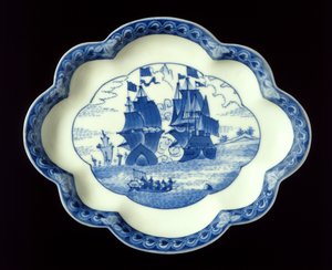 Arita Dish, After a Dutch Original, Late 17th Century