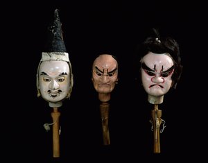 Banraku puppets