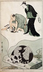 Dreaming Cat - Japan by Japanese School