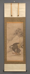 Hawk and Pheasant by Japanese School