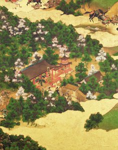 Heiji Uprising of 1159, Momoyama Period (1568-1615) by Japanese School