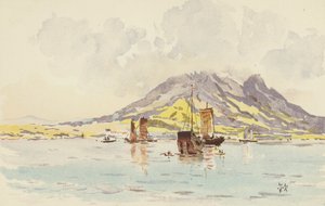 Ho-shang-shan viewed from Ta-lien-wan