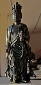 Kwannon sculpture, Genroku bunka period