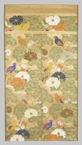 Obi Fragment by Japanese School