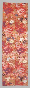 Obi Fragment by Japanese School