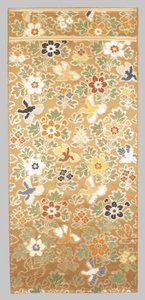 Obi Fragment by Japanese School
