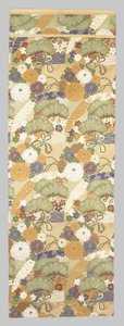 Obi Fragment by Japanese School