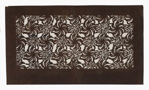 Paper stencil (katagami) by Japanese School