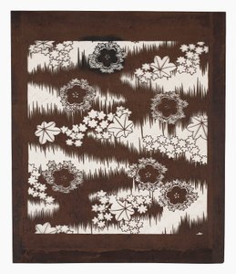 Paper stencil (katagami), late 19th century by Japanese School