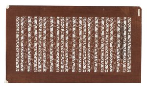 Paper stencil by Japanese School