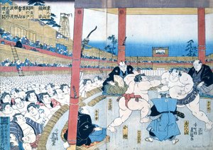 Traditional Wrestling in Japan: Sumo Wrestlers