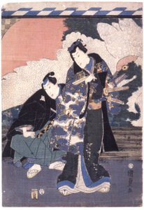 Untitled (Segawa Kikunojoi V/Shinzo Funahashi) by Japanese School
