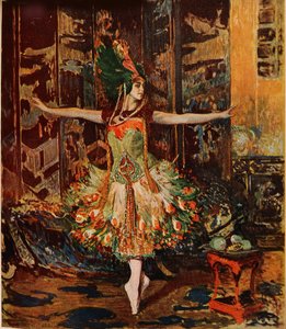 Tamara Karsavina. Cover of the Jugend Magazine by Jaques Èmile Blanche