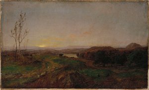 Early Evening Landscape by Jasper Francis Cropsey