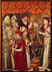 The election of Saint Fabian to the Papacy (236 to 250)