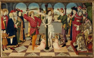 The Whipping of Christ Before Pontius Pilate