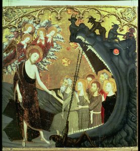 Panel of the Descent into Limbo, from the altarpiece of the convent of Santo Sepulchro, Zaragoza