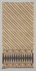 Sarong (kain kapala) by Javanese School