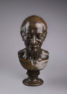 Portrait of Voltaire by Jean-Antoine Houdon